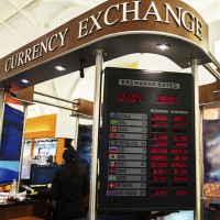 Currency Exchange Booth